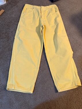 We The Free yellow Corduroy Pants